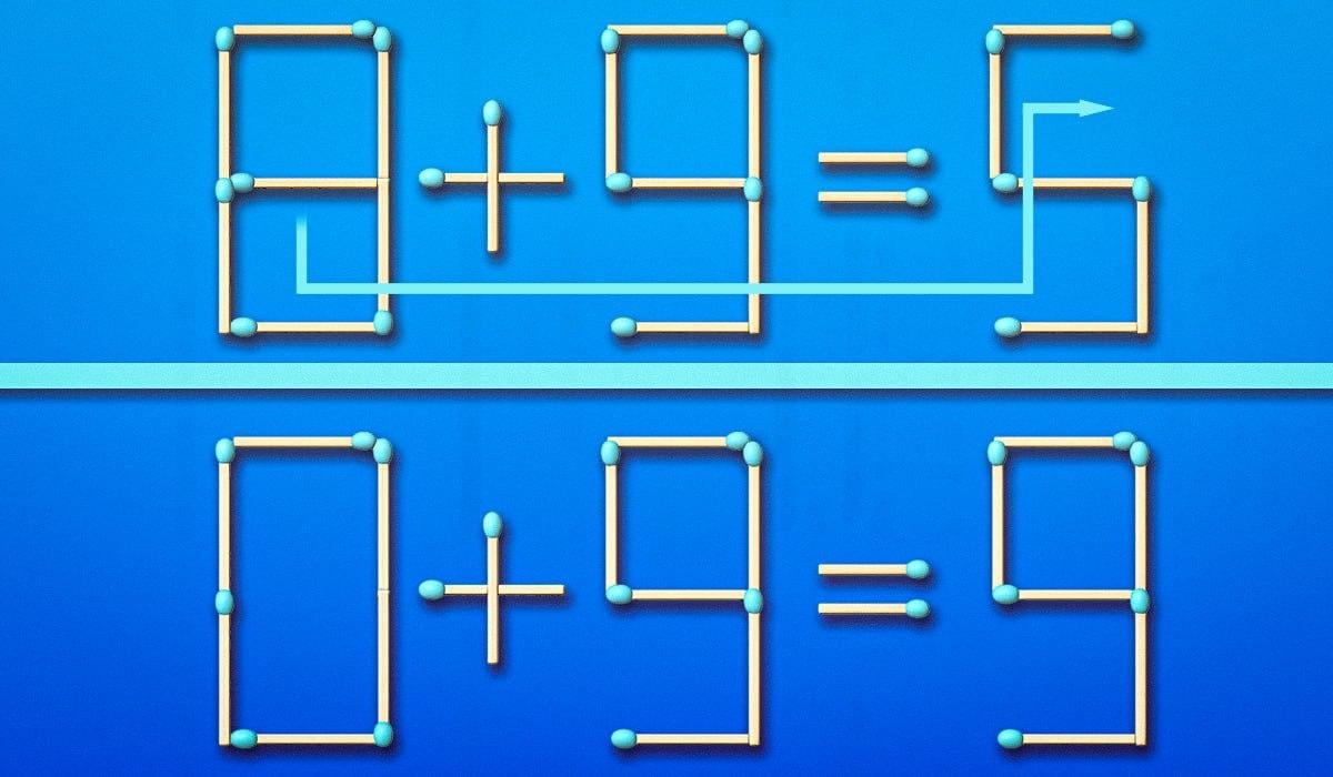 Trebuie să muți un singur chibrit pentru a repara o greșeală: un test IQ în 11 secunde