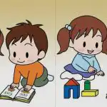 Test IQ: trebuie să găsiți 3 diferențe în imaginea copiilor