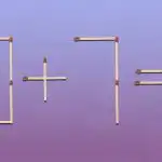 Trebuie să muți un chibrit pentru a face egalitatea corectă: